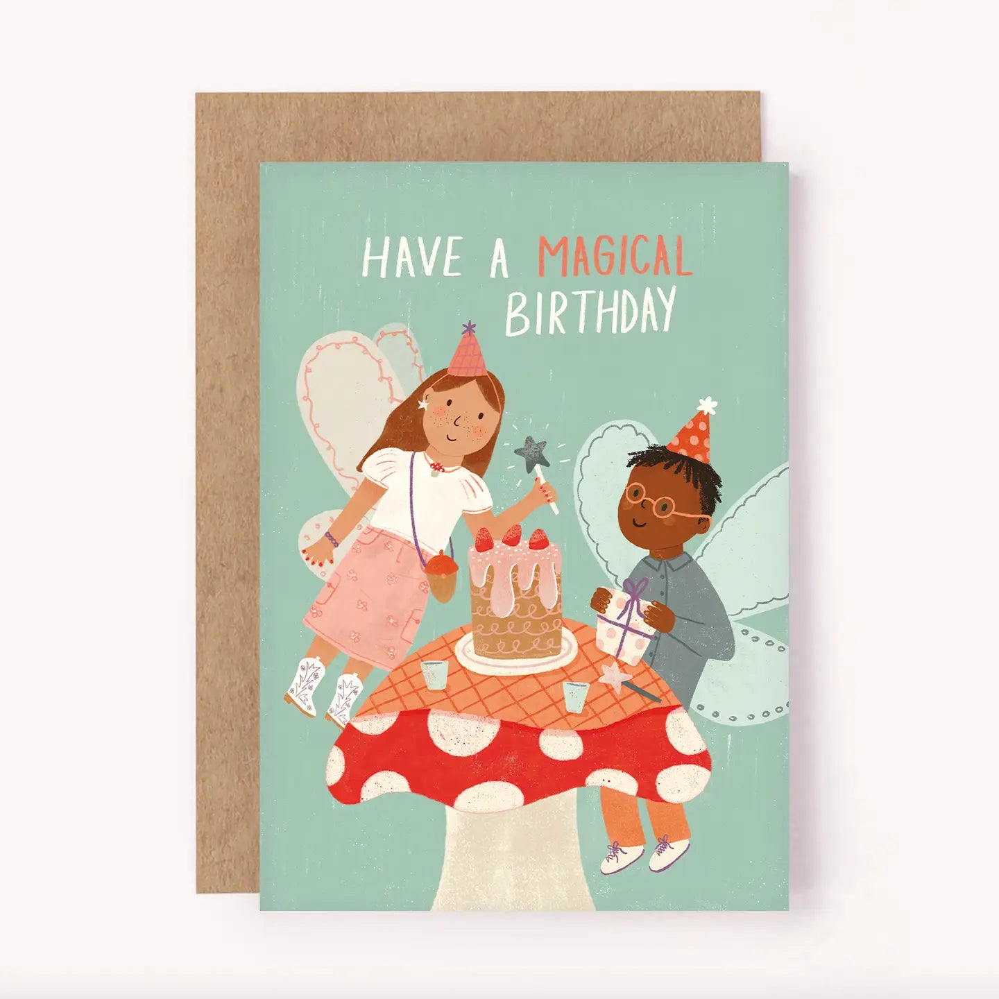 LAUREN SISSON STUDIO- "Have a Magical Birthday" - Blank Greeting Card