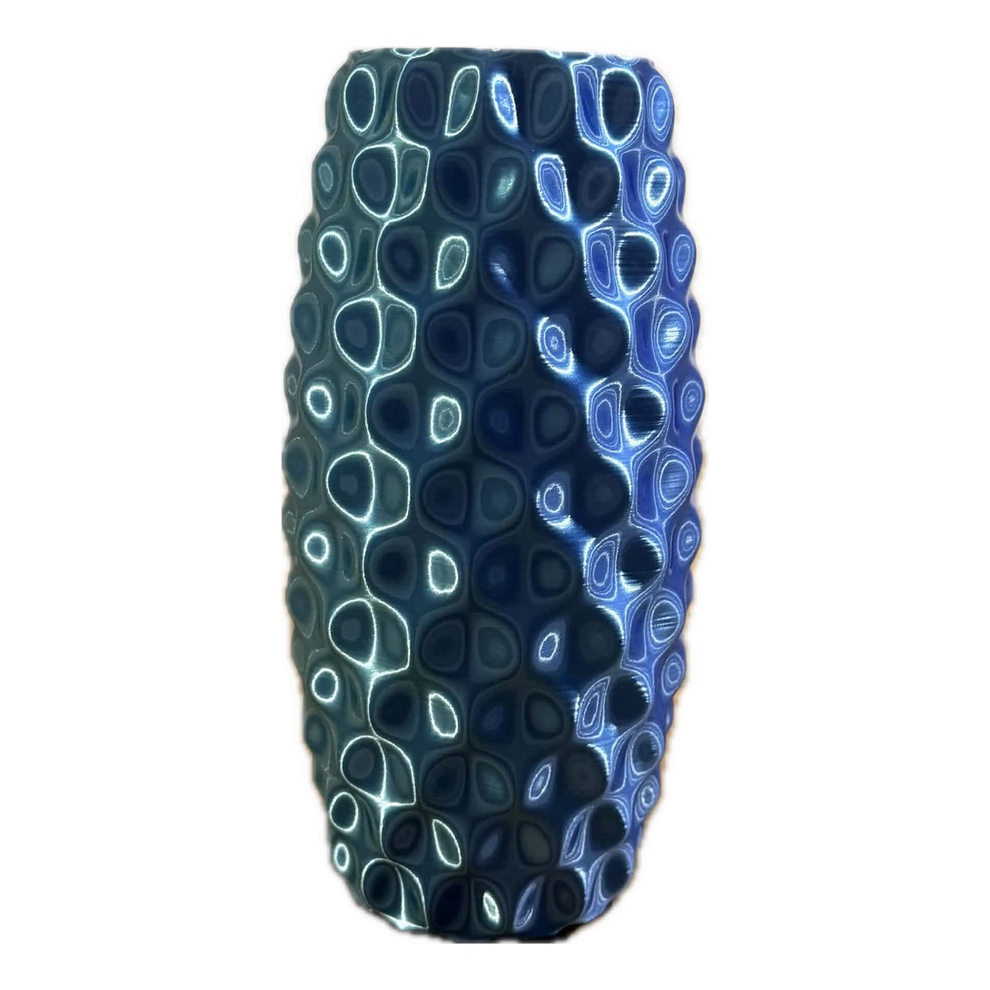 DWAYNSKI.3D - "Dimpla" Vase - Blue Hawaii