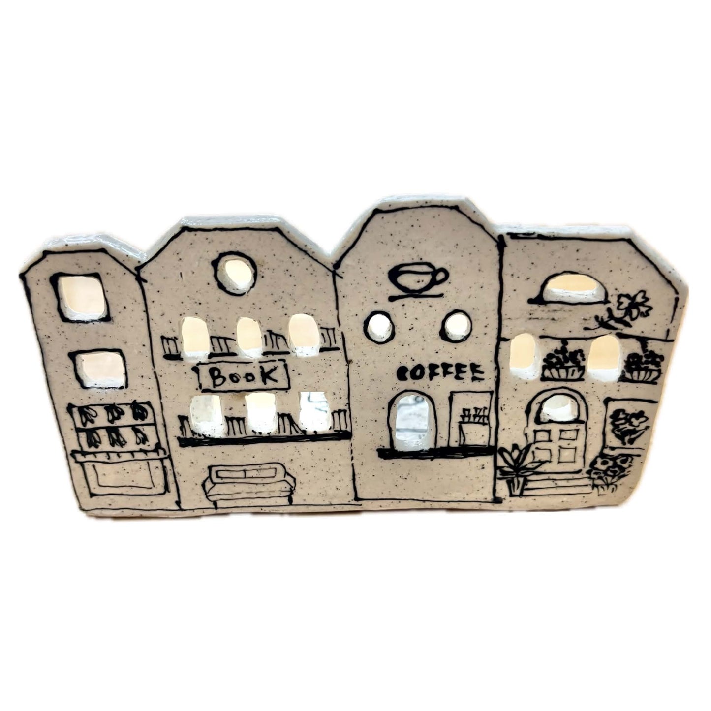 BELOVED POTTERY - Village - Tea Light Holder 10