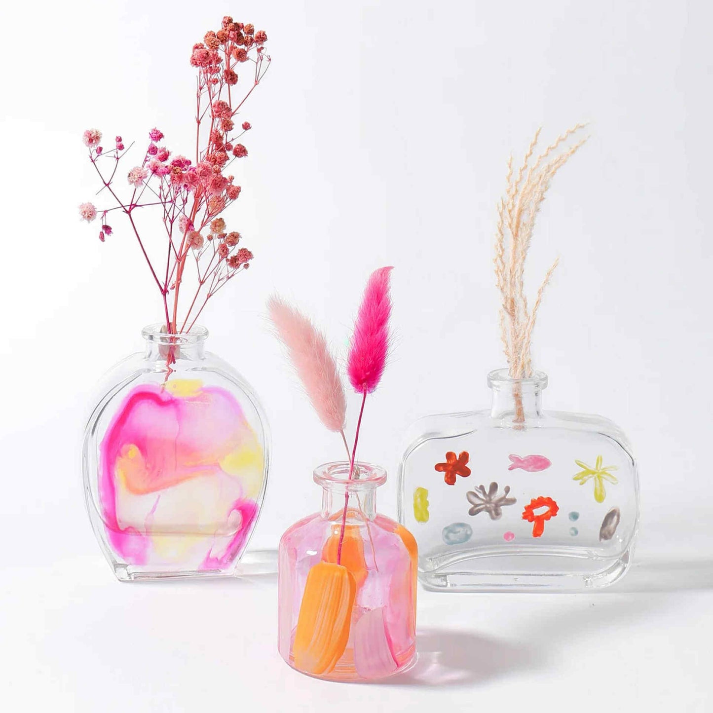 JOURNEY OF SOMETHING- PAINT YOUR OWN GLASS VASES KIT