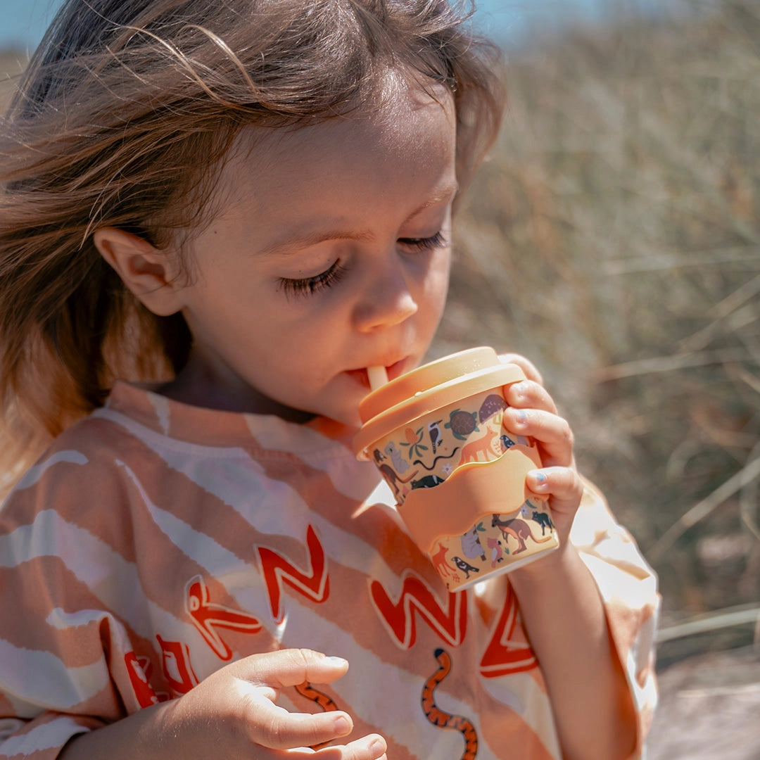 CHINO CLUB- Kids 4oz Reusable Keep Cup- Aussie Animals