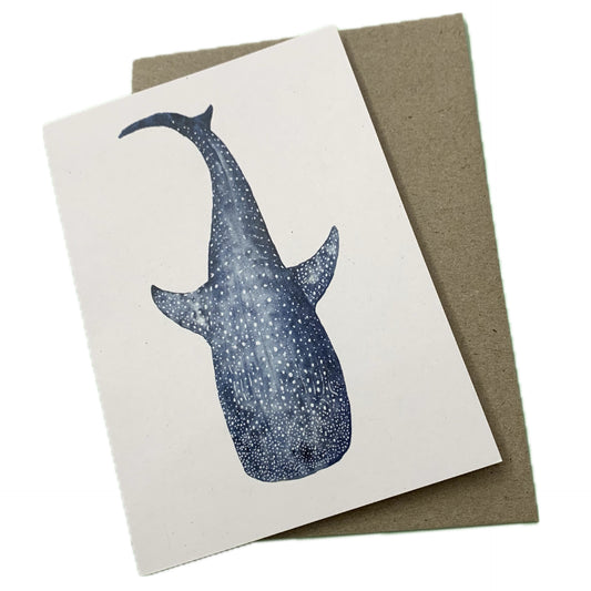 Shanna Trees Creations- Whaleshark- Regular Greeting Card