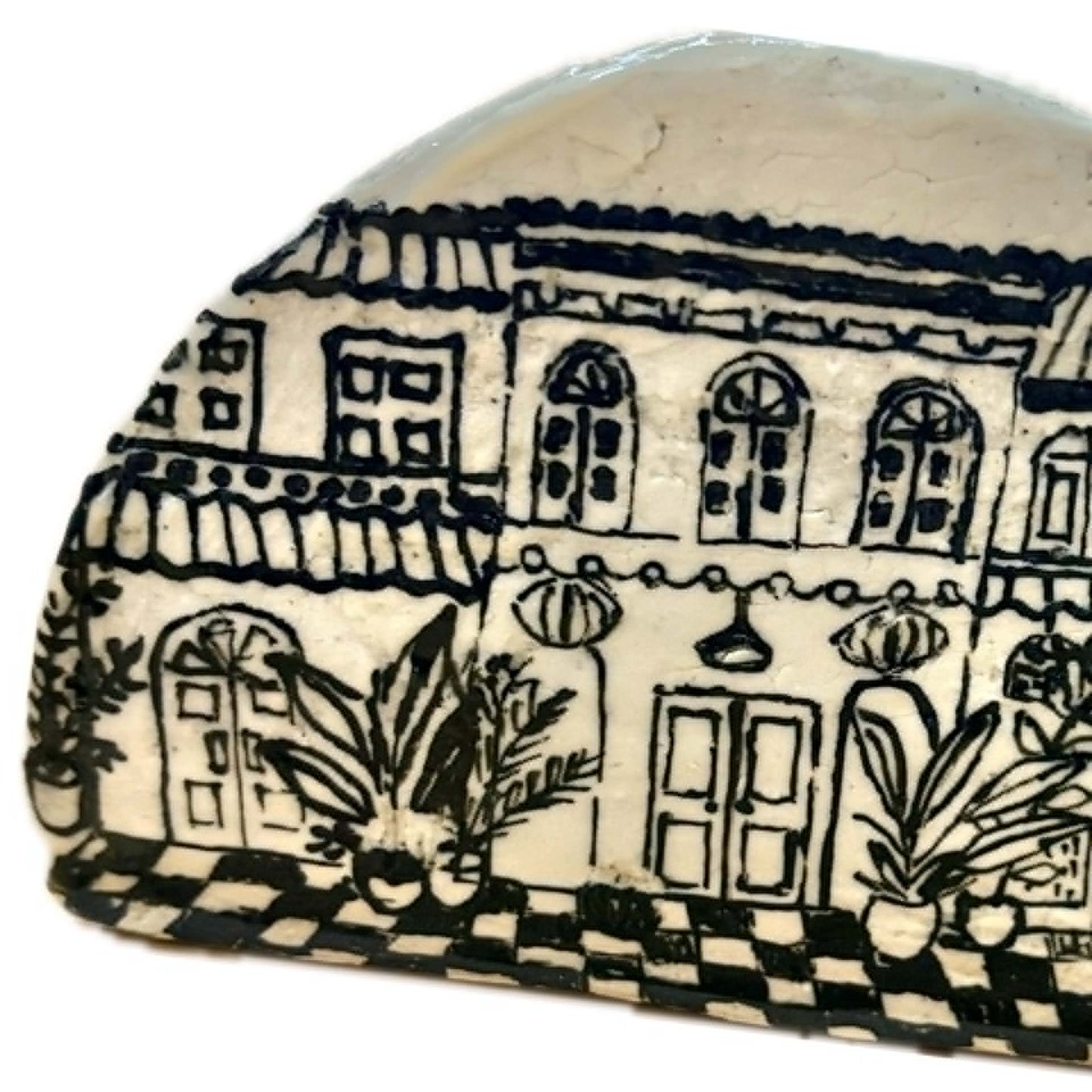 BELOVED POTTERY - Village - Antiques Shop Jewelry Holder