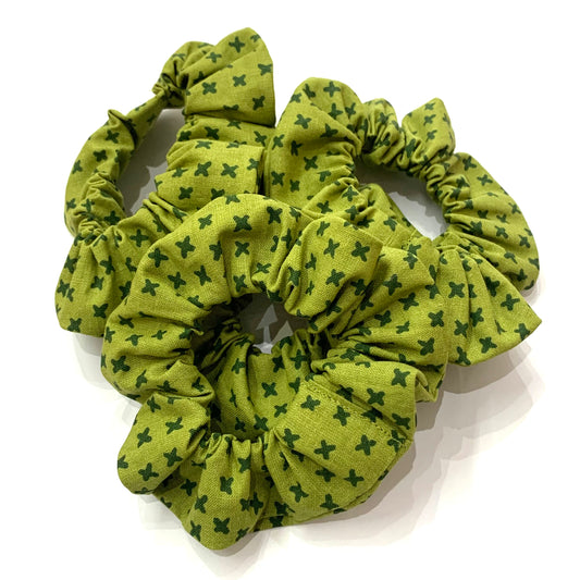 MAKIN' WHOOPEE - "Green X" REGULAR SCRUNCHIES