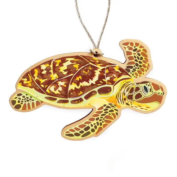 OUTER ISLAND - GREEN SEA TURTLE- Hanging Ornament Decoration