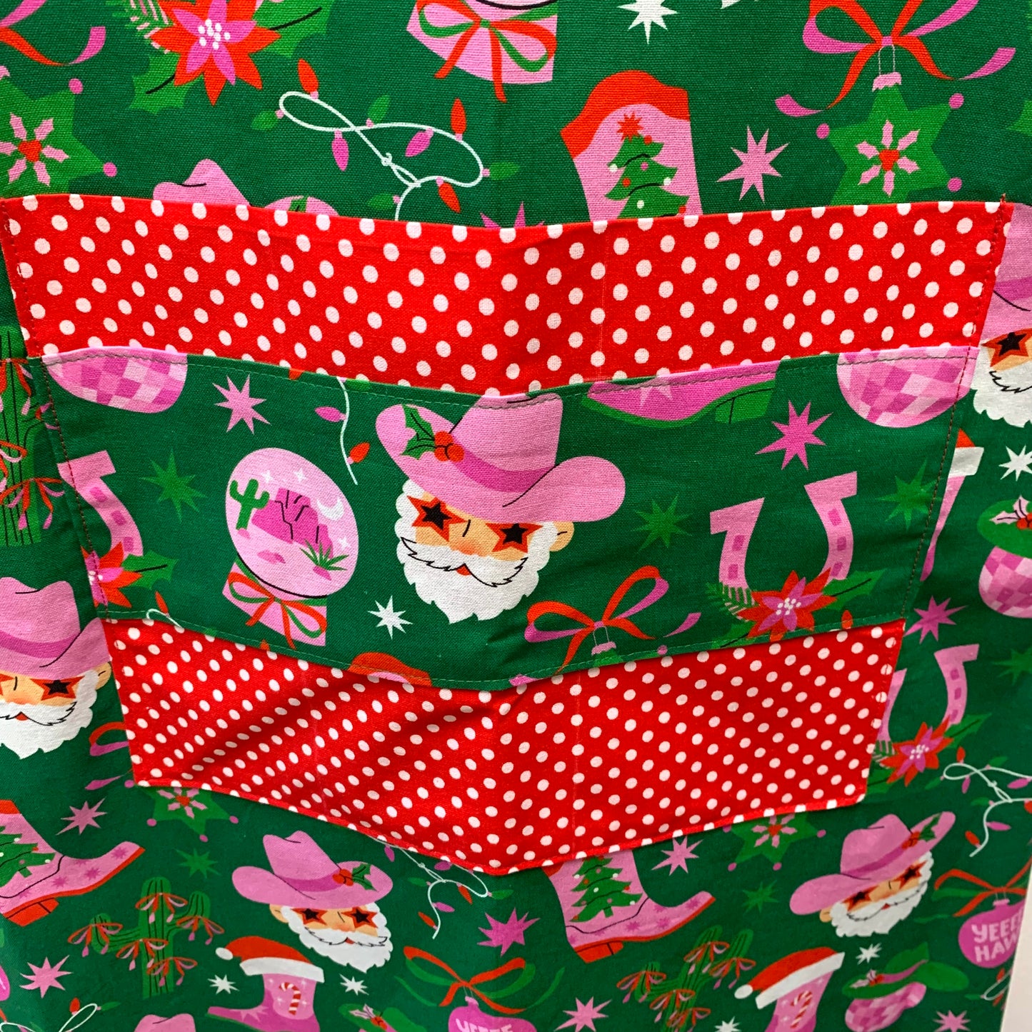 MUMMA WHOOPEE - "YEEHA SANTA" Apron