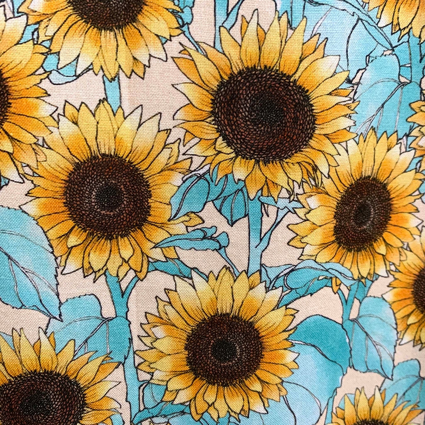 MUMMA WHOOPEE - "Sunflowers"- Scenic Route Fabric- APRON