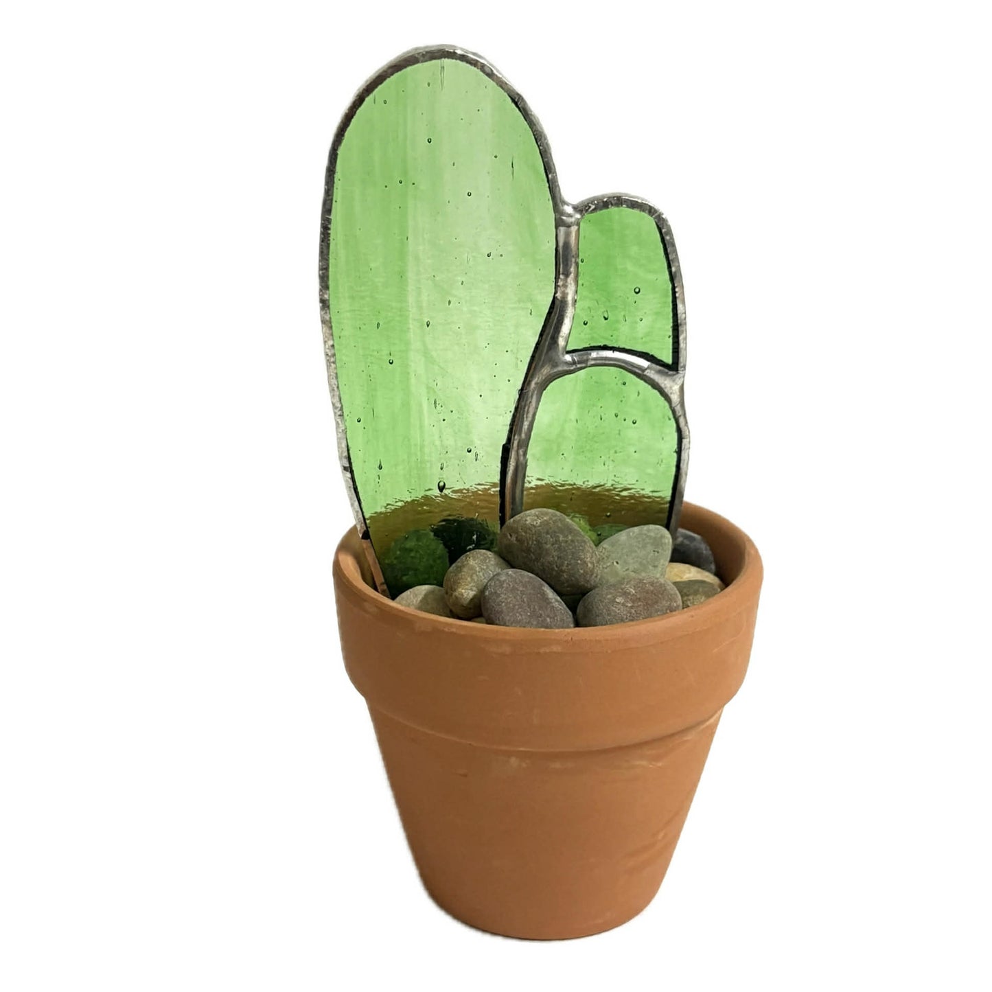 SWAN GLASS - SUCCULENT - STAINED GLASS ORNAMENT #12