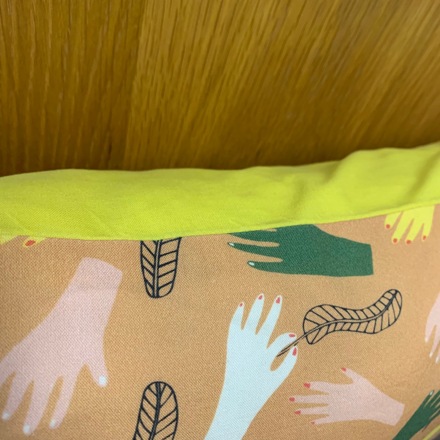 THIS BIRD HAS FLOWN - "Handy"- CUSHION COVER