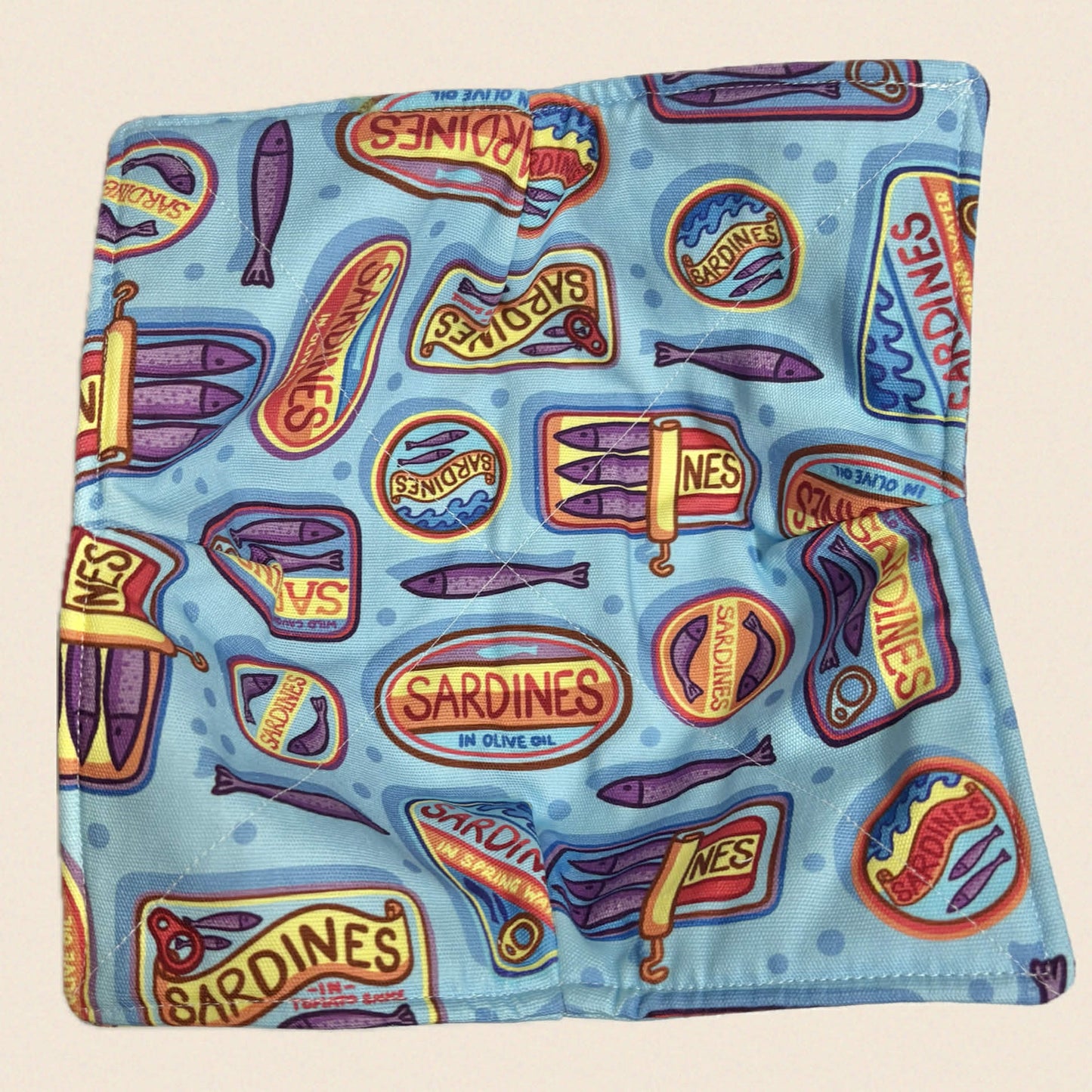 OH SEW ROSY: Bowl Cosies- Sardines