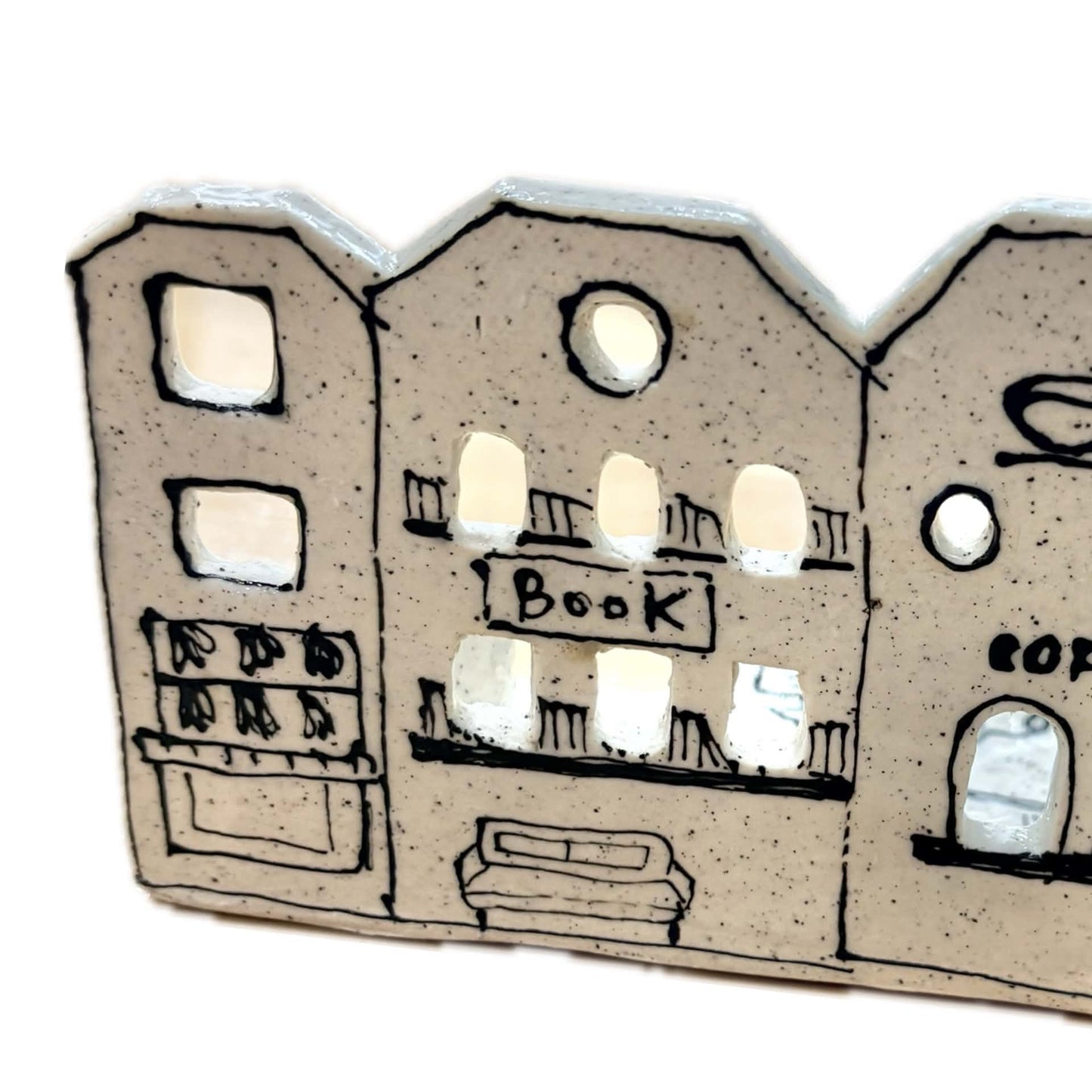 BELOVED POTTERY - Village - Tea Light Holder 10