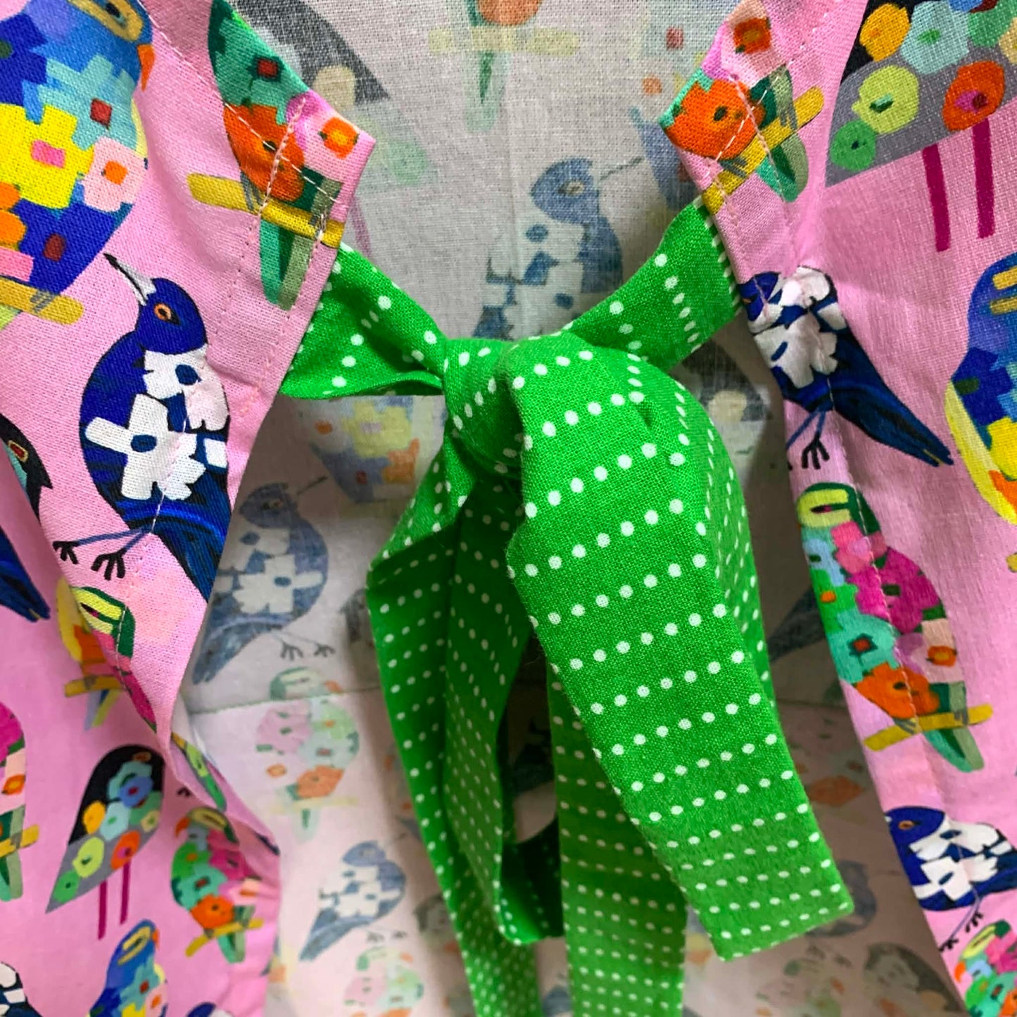 MUMMA WHOOPEE - "Flower Birds" Apron