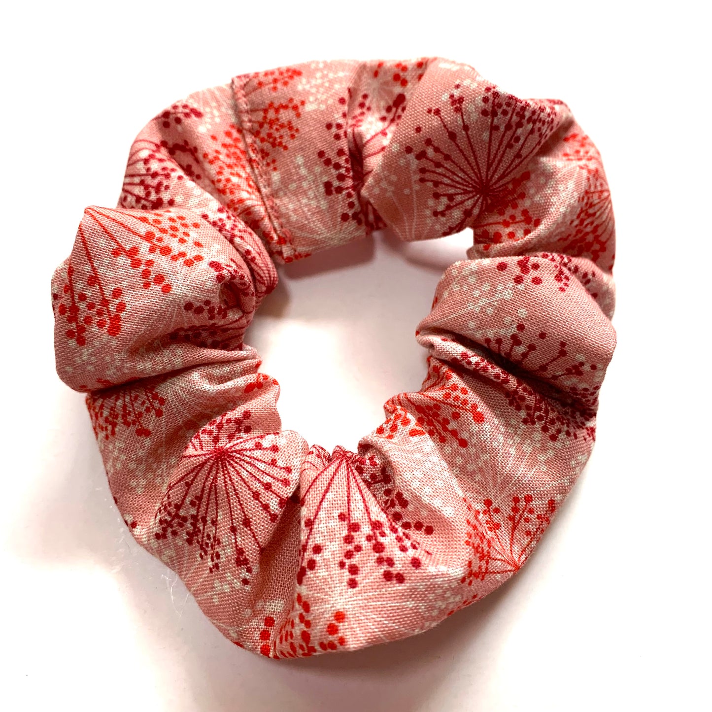 MUMMA WHOOPEE - "Red Blossoms" REGULAR SCRUNCHIES
