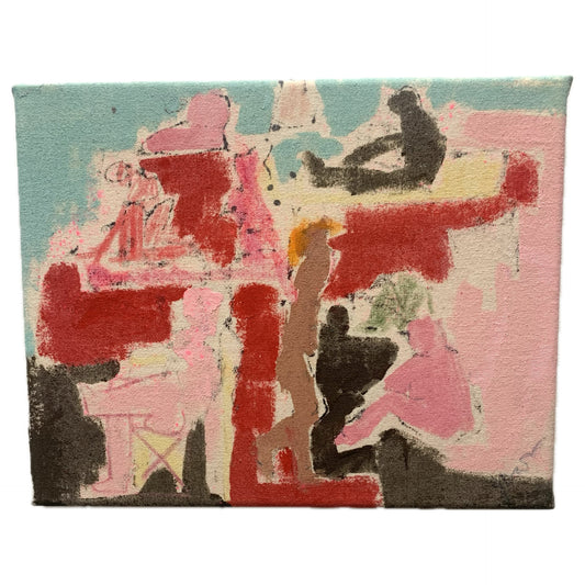 JULIE POULSEN ARTWORK - "Heat" - Small Painting