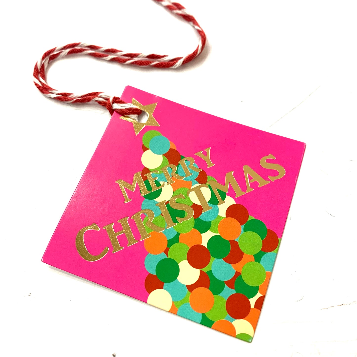 CANDLEBARK CREATIONS - "Pom Pom Tree"- CHRISTMAS TAGS