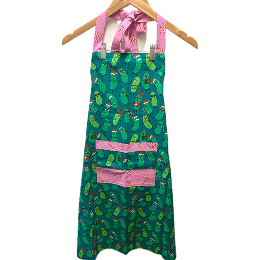MUMMA WHOOPEE - "Christmas Pickles" Apron