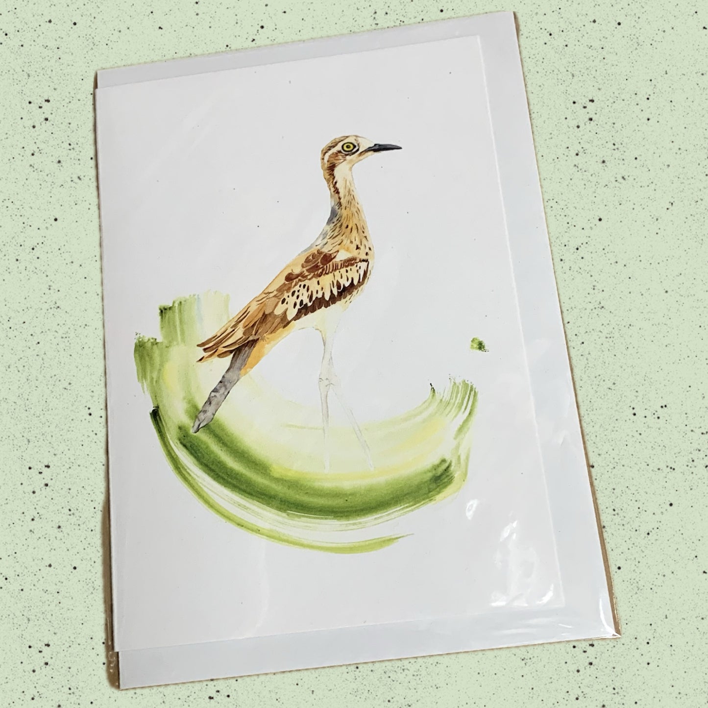 ESZTER'S CREATIONS- "Curlew"- Greeting Card