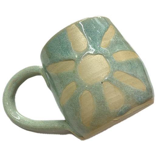 EARTH BY HAND- Green Resist Mug- Sunshine