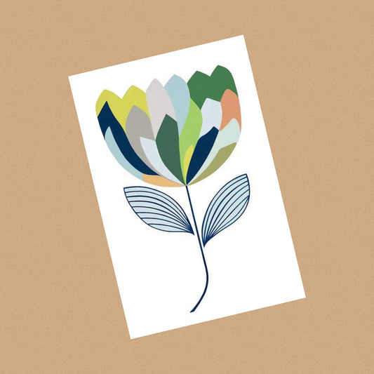 CLAIRE ISHINO- SMALL LIMITED EDITION A5 PRINTS- GREEN