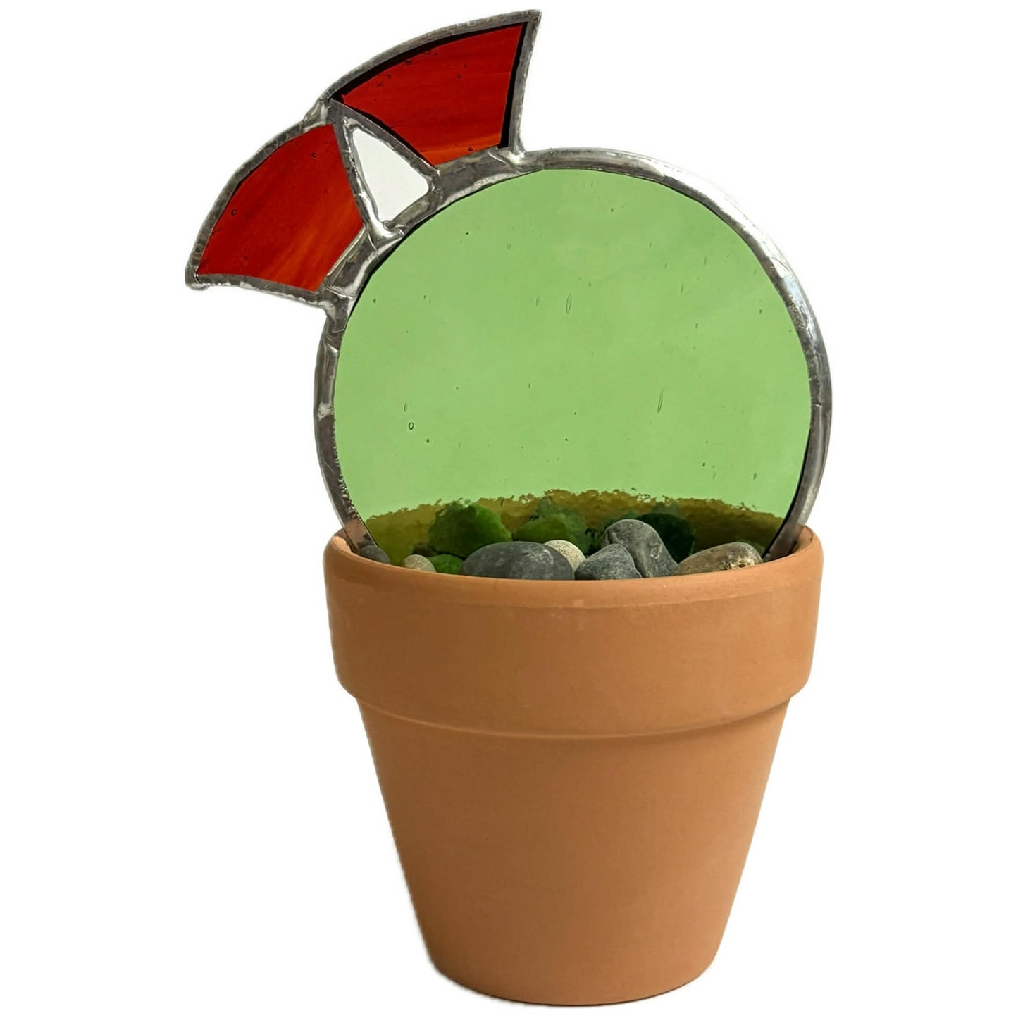 SWAN GLASS - SUCCULENT - STAINED GLASS ORNAMENT #2