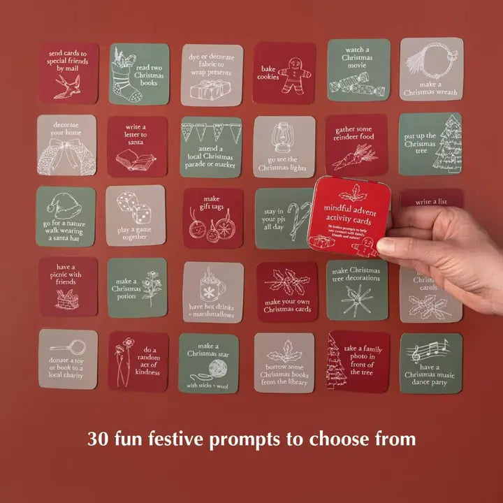 YOUR WILD BOOKS- Mindful Christmas Advent Activity Cards
