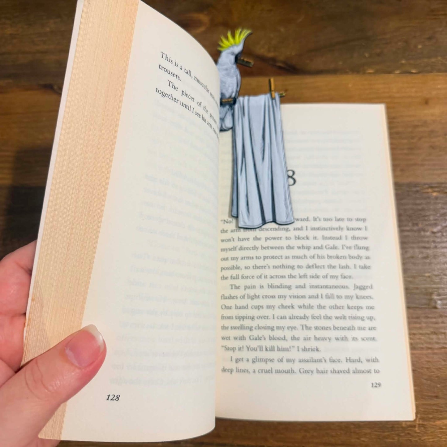 DWAYNSKI.3D - "Cockatoo" Urban Birds Bookmark