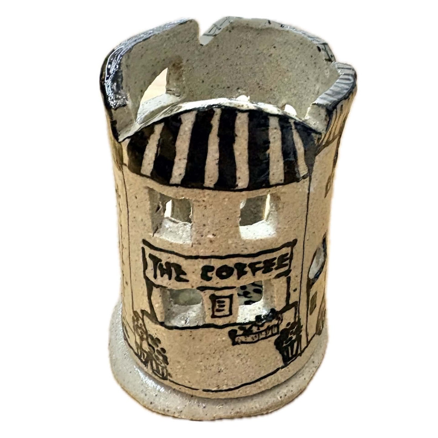 BELOVED POTTERY - Village - Round Tea Light Holder