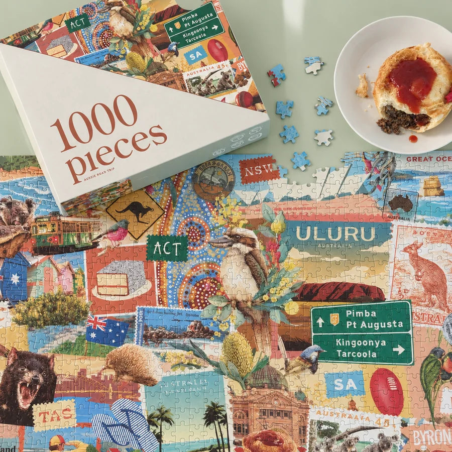 JOURNEY OF SOMETHING - 1000 PIECE PUZZLE - AUSSIE ROAD TRIP