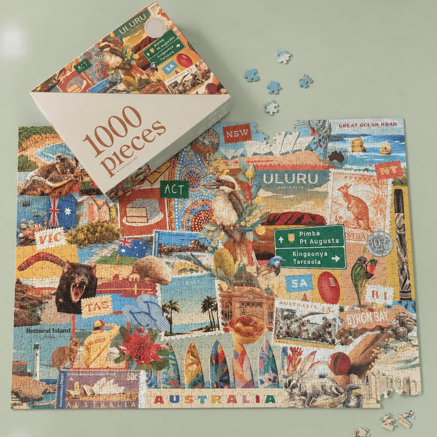 JOURNEY OF SOMETHING - 1000 PIECE PUZZLE - AUSSIE ROAD TRIP