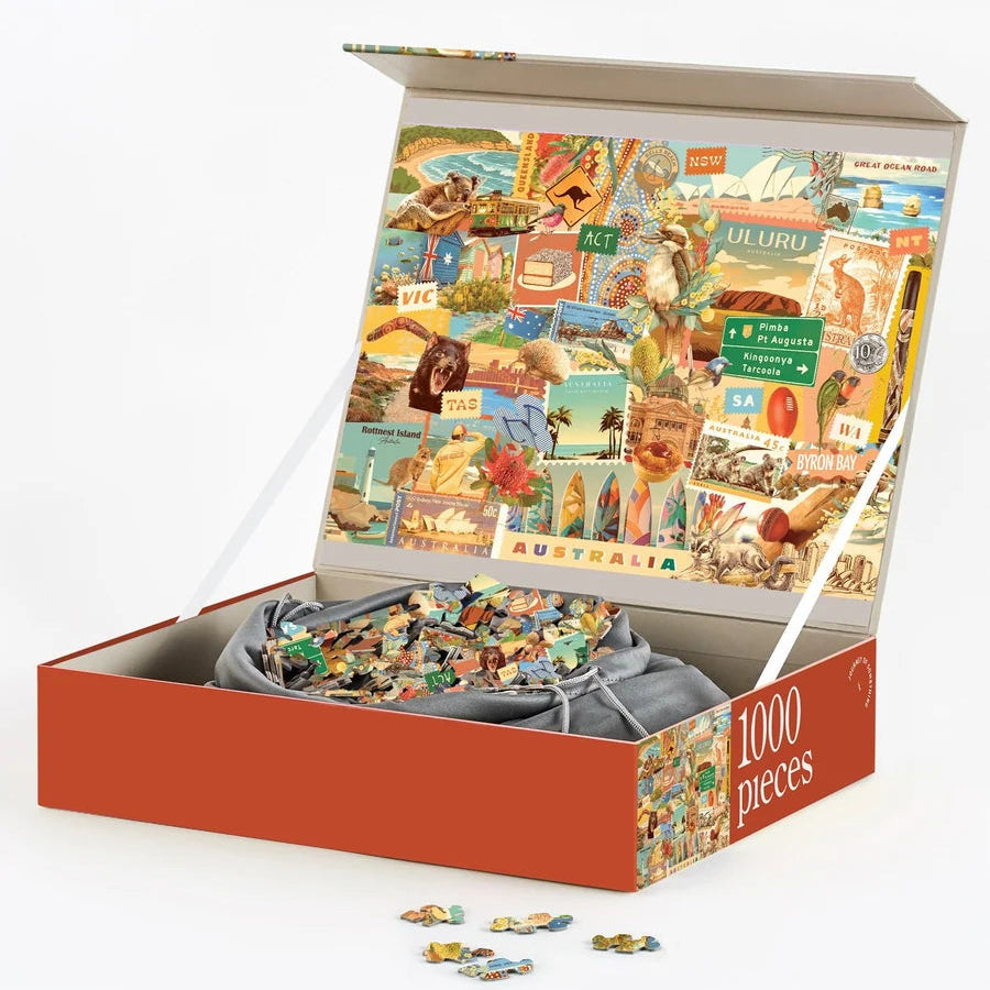 JOURNEY OF SOMETHING - 1000 PIECE PUZZLE - AUSSIE ROAD TRIP