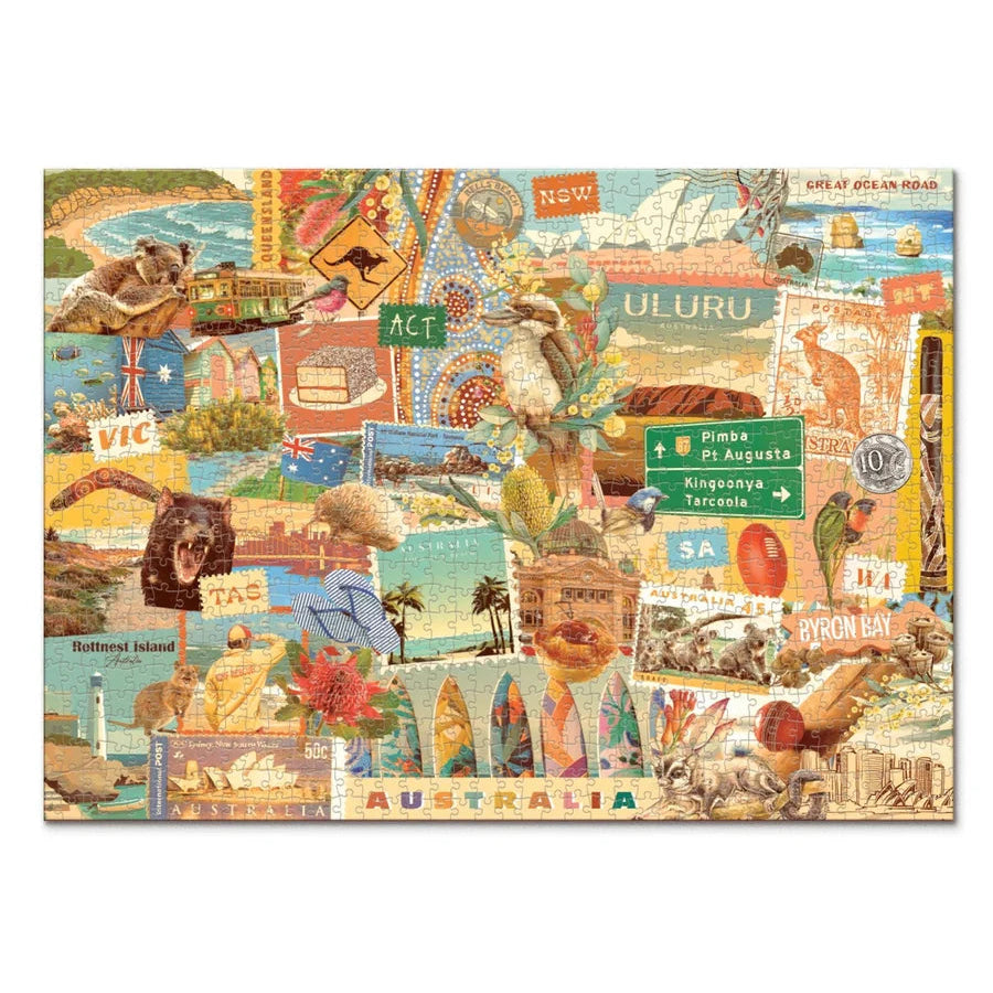 JOURNEY OF SOMETHING - 1000 PIECE PUZZLE - AUSSIE ROAD TRIP