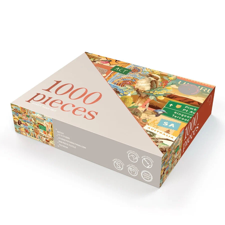 JOURNEY OF SOMETHING - 1000 PIECE PUZZLE - AUSSIE ROAD TRIP