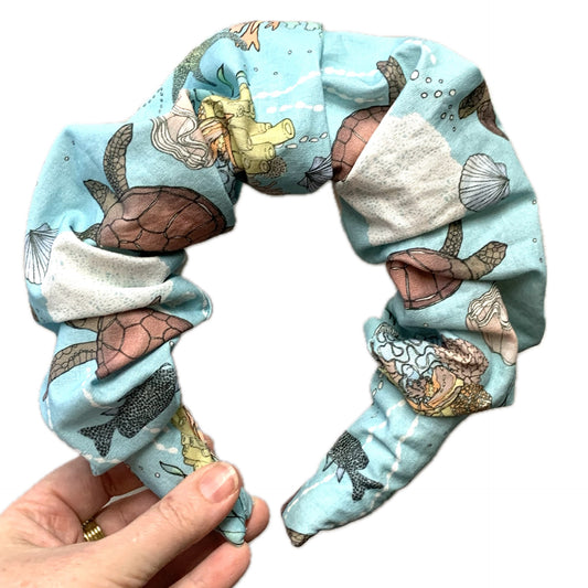MAKIN WHOOPEE - "Turtle Reef" - JUMBO SCRUNCHIE HEADBANDS