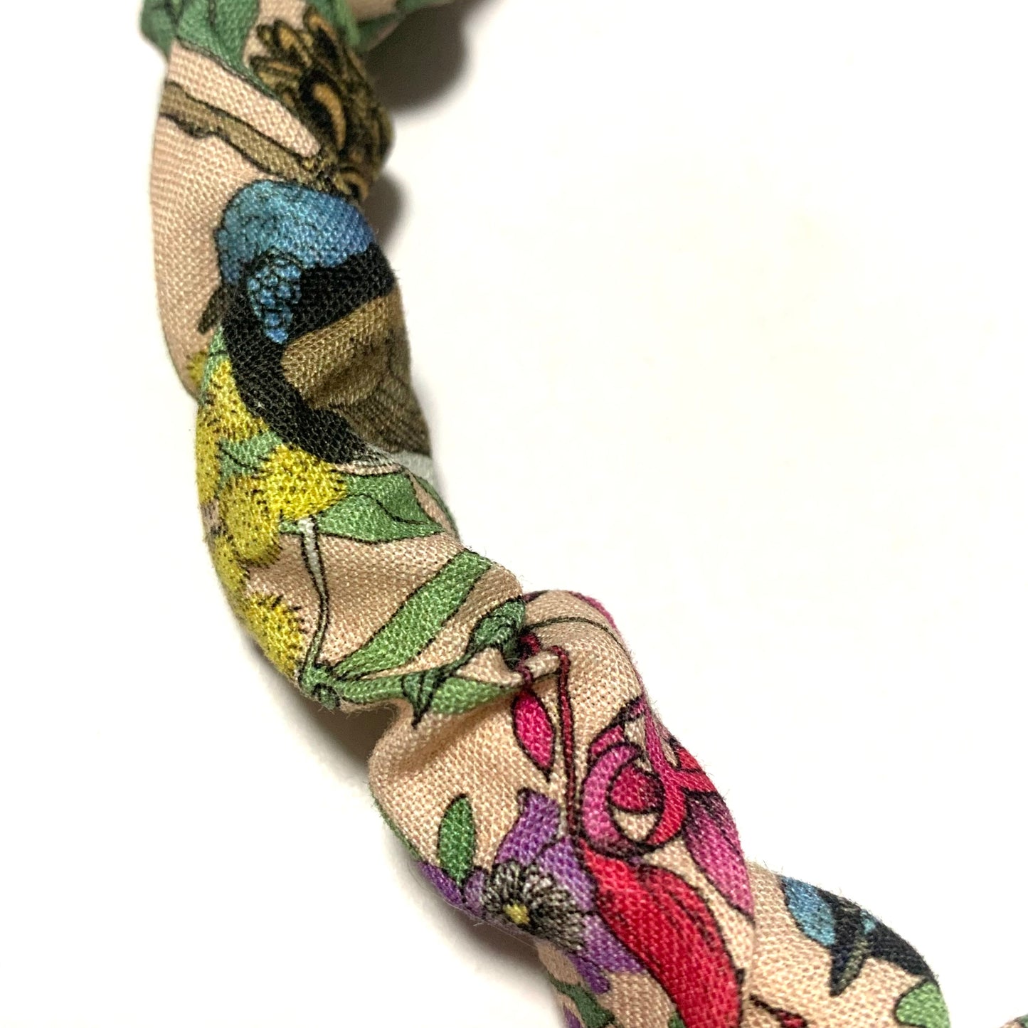 THIS BIRD HAS FLOWN -  "Blue Wren" - SMALL SCRUNCHIE HEADBANDS