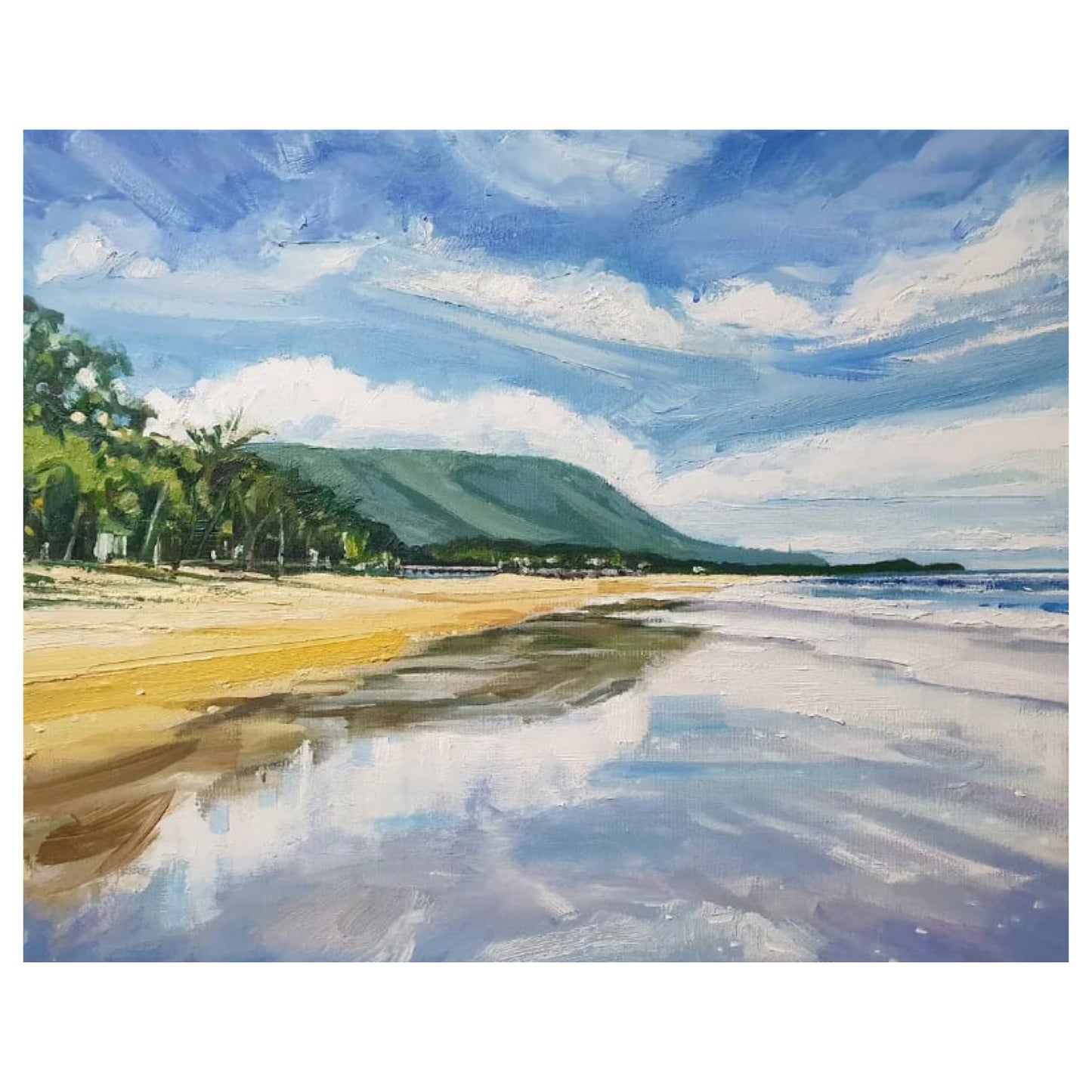 Mark Skelcher Artist - "Kewarra Beach"- Framed Artist Print