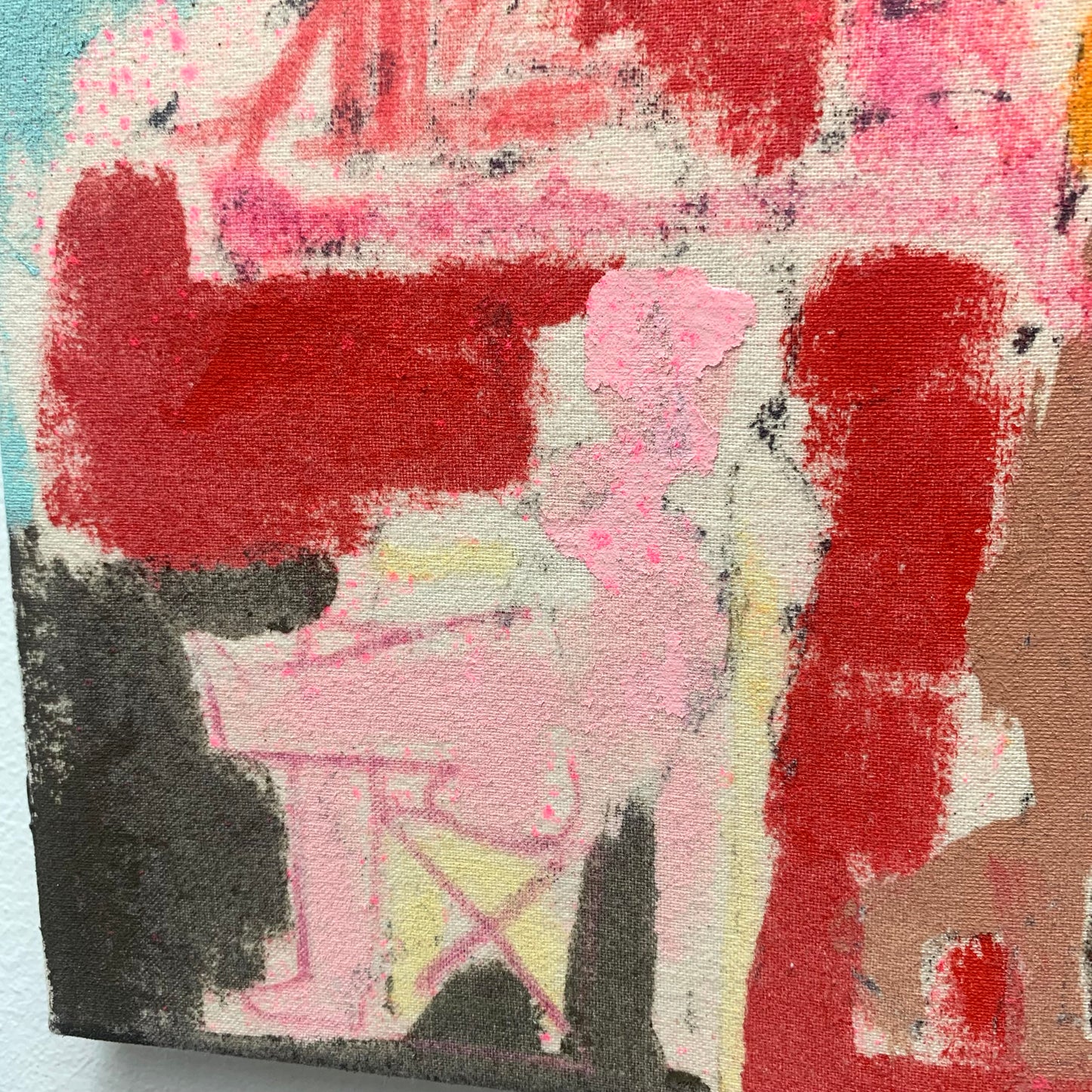 JULIE POULSEN ARTWORK - "Heat" - Small Painting
