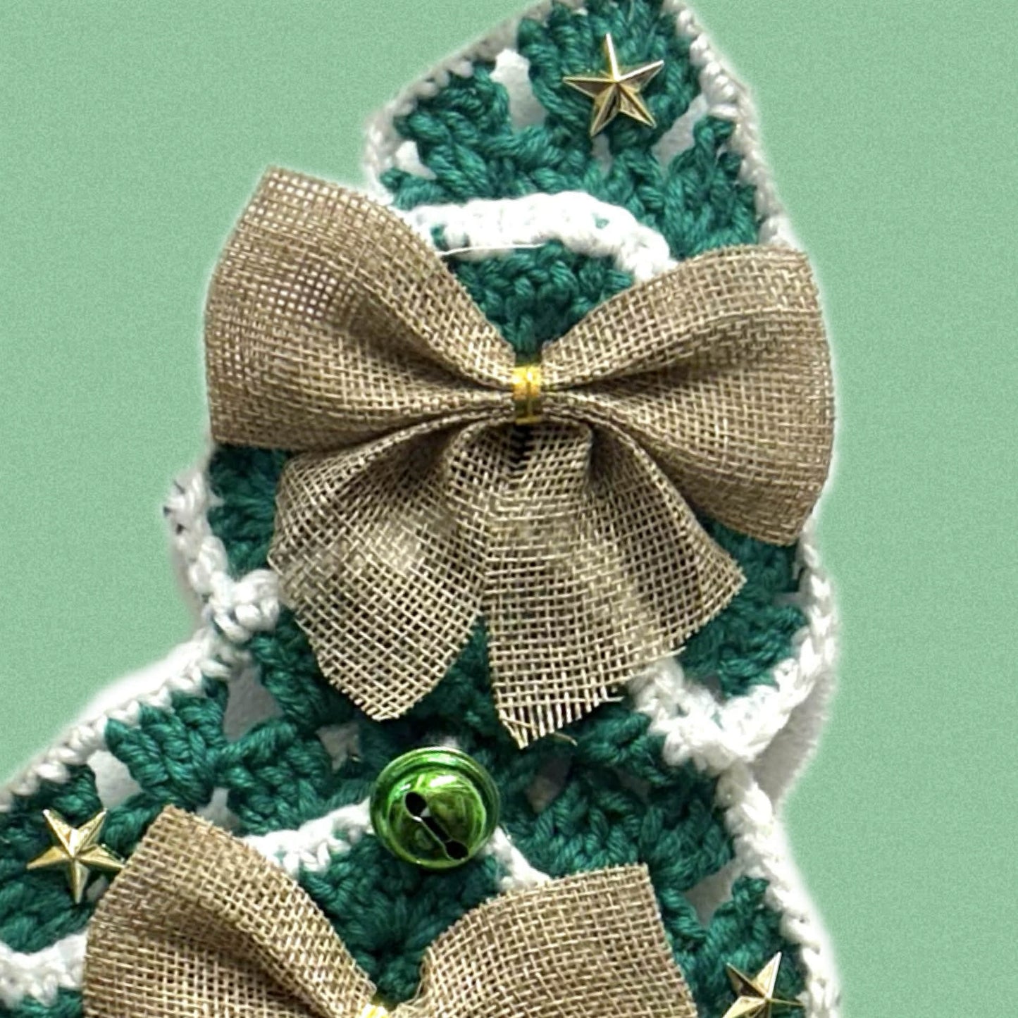 BEAKNITS- "OH CHRISTMAS TREE"- CROCHETED WALL HANGING 2