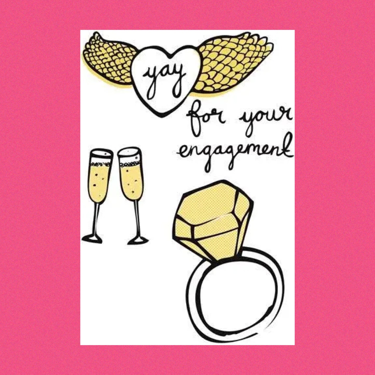 ABLE & GAME- Yay Engagement- Engagement/Wedding Card