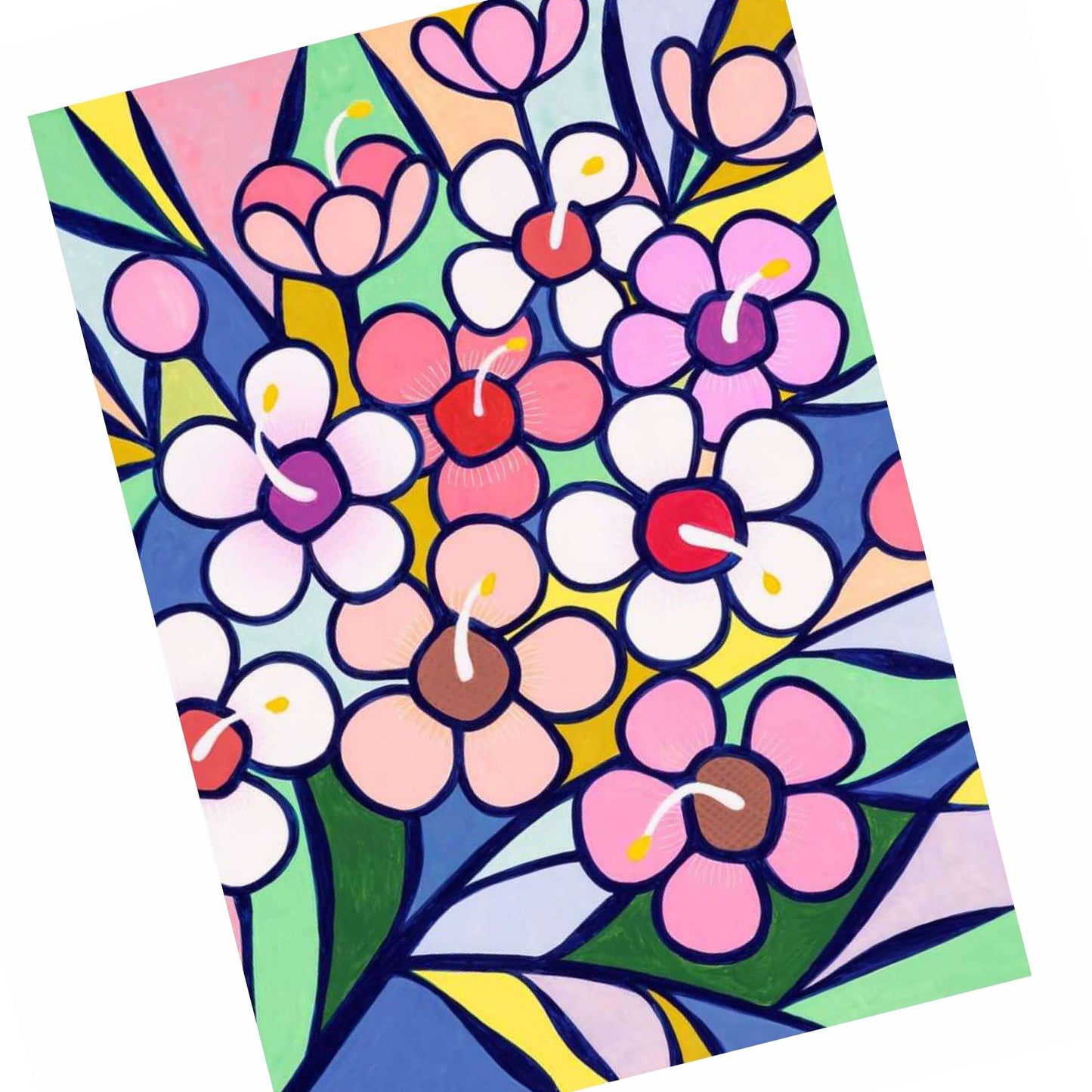 CLAIRE ISHINO- MEDIUM LIMITED EDITION A4 PRINTS- Wonderful Wax Flower