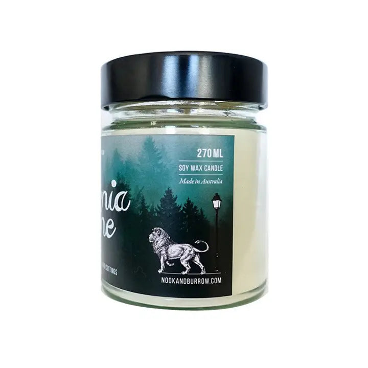 NOOK & BURROW- "NARNIA PINE" Bookish Candle