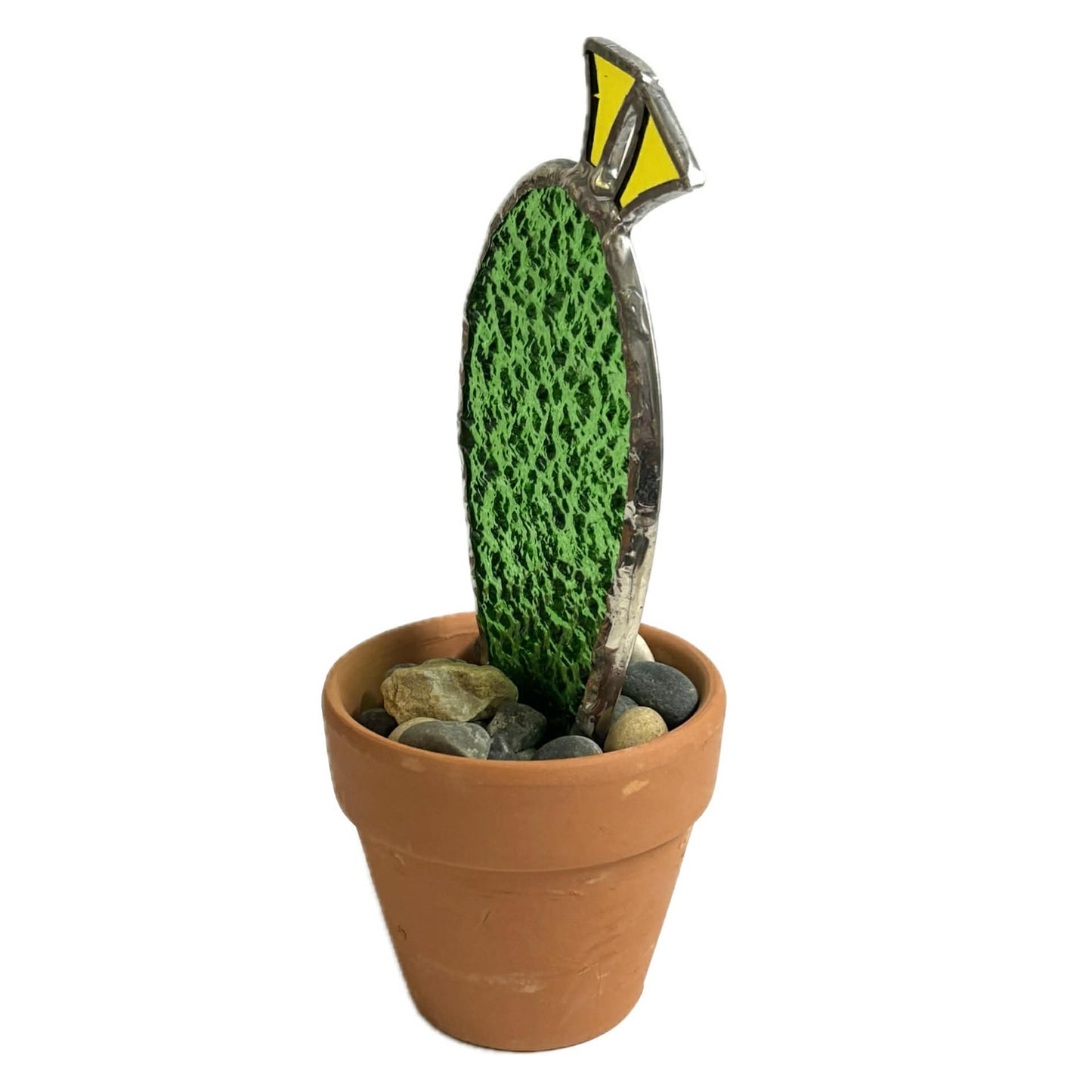 SWAN GLASS - SUCCULENT - STAINED GLASS ORNAMENT #8