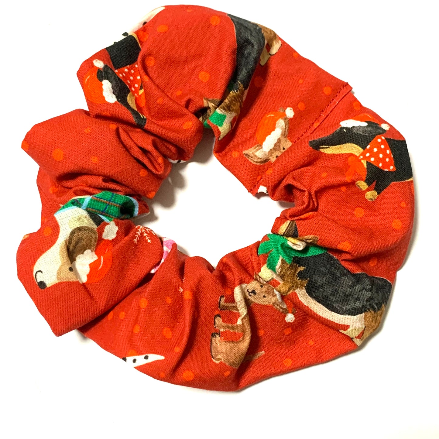 MUMMA WHOOPEE - Jumbo "Festive Doggos" Christmas Scrunchies