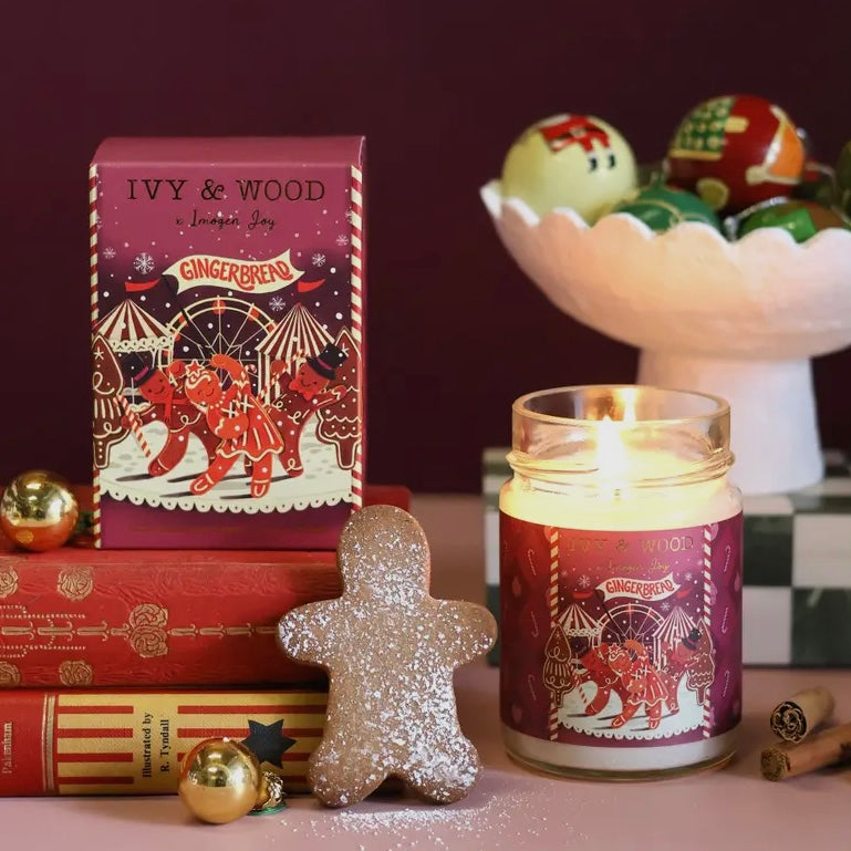 IVY & WOOD - "Gingerbread"-Limited Edition Christmas Candle