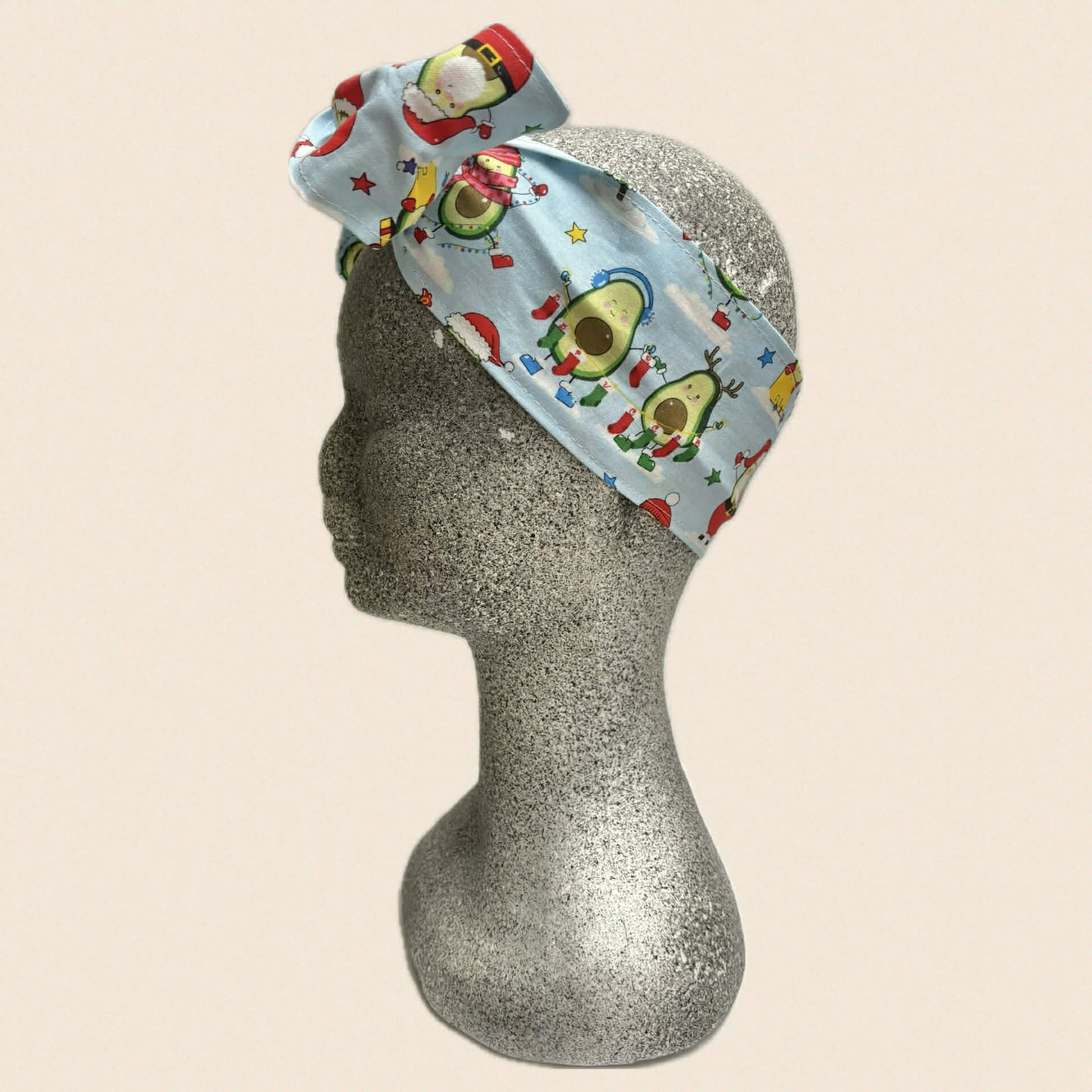 OH SEW ROSY: CHRISTMAS WIRE HEADBAND - Avocado Christmas
