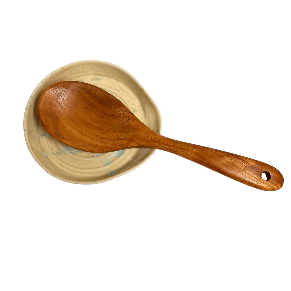 POTTERESS BY ALICIA - Spoon Rest - Blue Splash