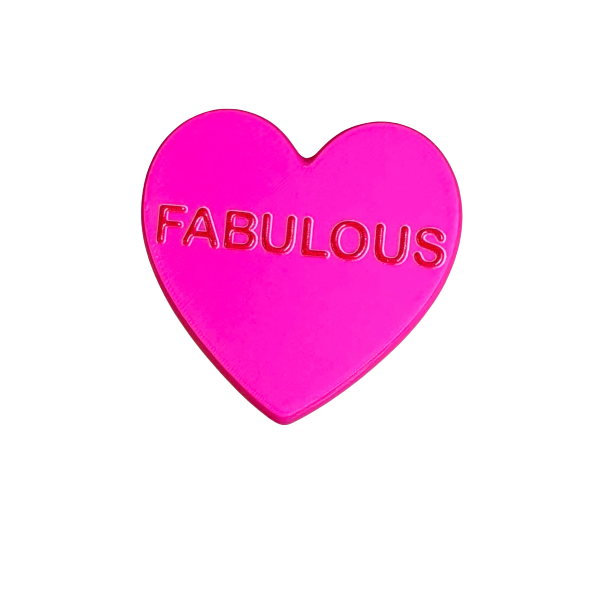 DWAYNSKI.3D - "FABULOUS" - CONVERSATION HEART MAGNETS