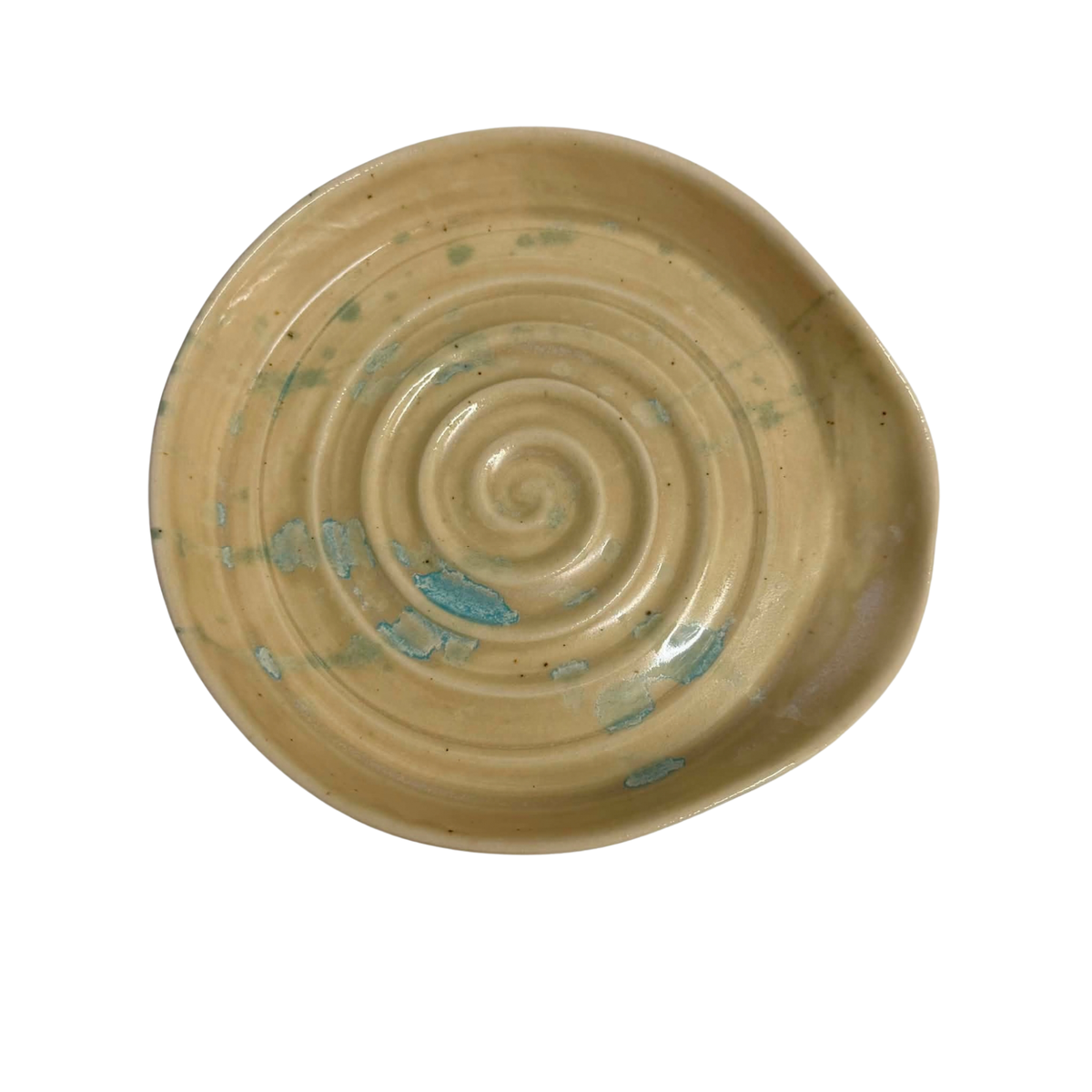 POTTERESS BY ALICIA - Spoon Rest - Blue Splash