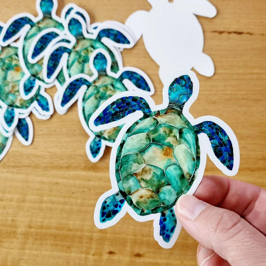 BOSA ART CO - "SEA TURTLE"- Vinyl Sticker