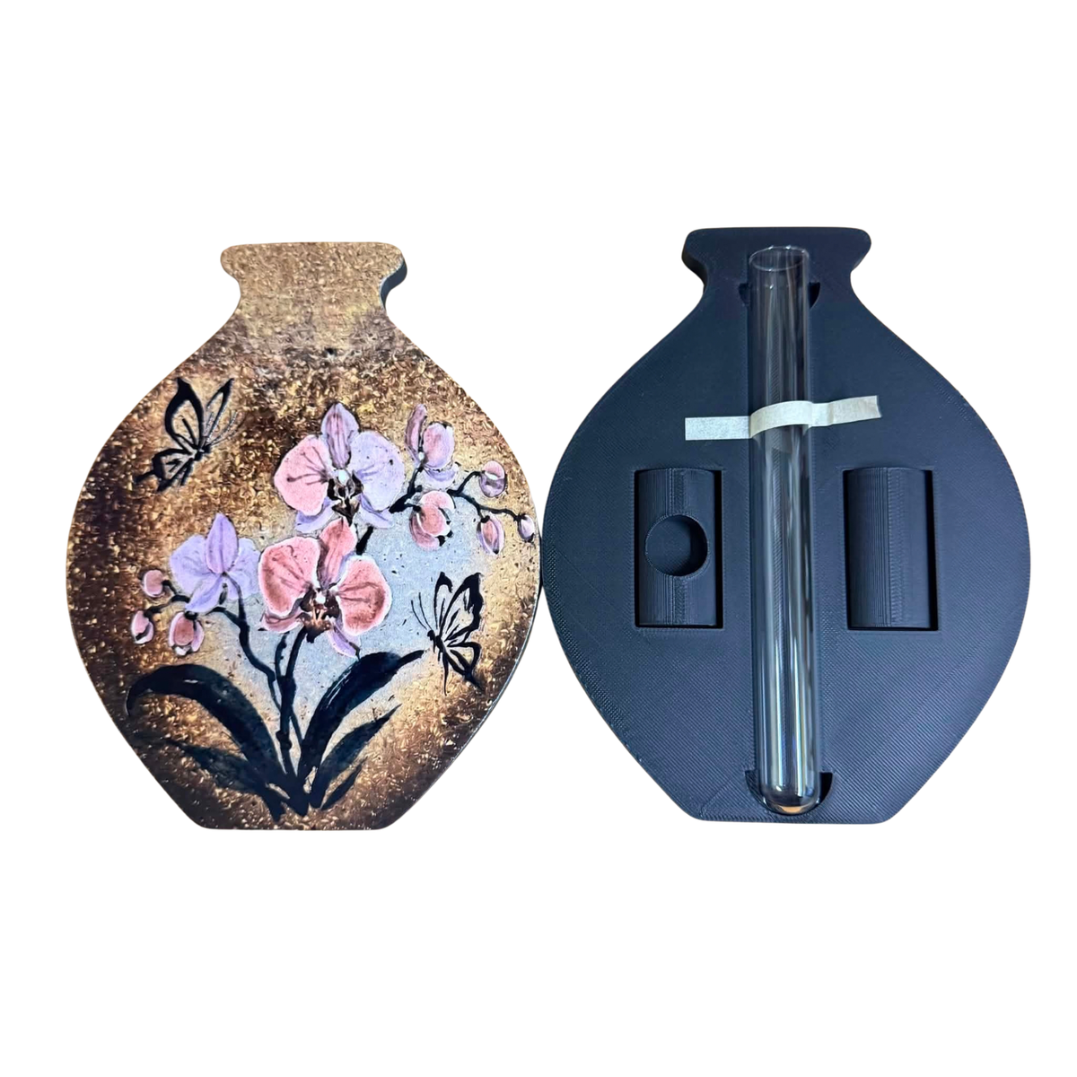 DWAYNSKI.3D - "BUTTERFLIES AND FLOWERS" 3D Bud/Propagation Vase V2.0