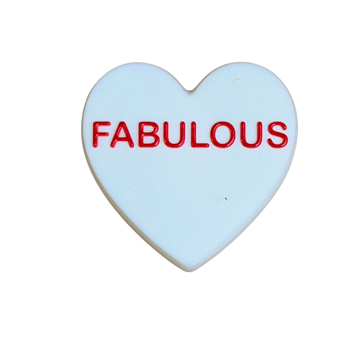 DWAYNSKI.3D - "FABULOUS" - CONVERSATION HEART MAGNETS
